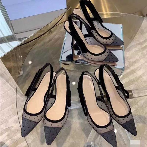 2021 summer designer banquet dress shoes flat heel 6.5cm 9.5cm high-heeled pumps pointed toe sling back women shoe size, Black
2021 summer designer banquet dress shoes flat heel 6.5cm 9.5cm high-heeled pumps pointed toe sling back women shoe size, Black