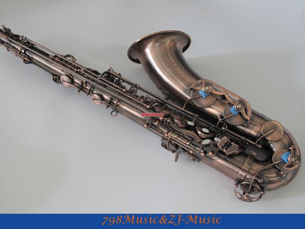professional tenor saxophone red antique finish bb sax high f# brand new
professional tenor saxophone red antique finish bb sax high f# brand new