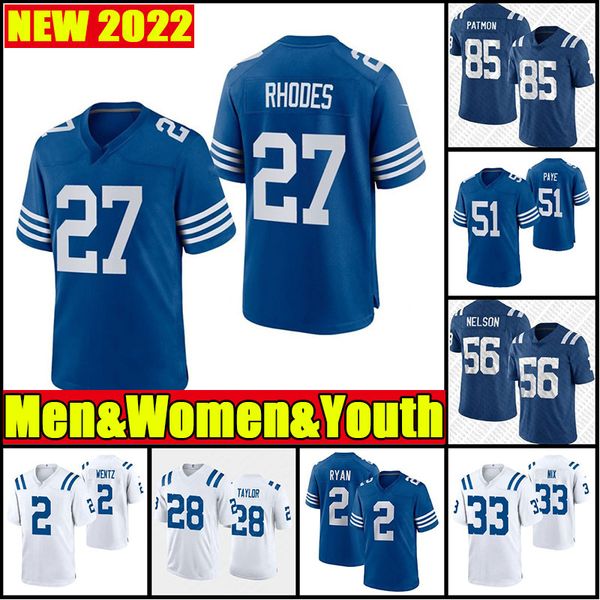 2 matt ryan 53 darius leonard jersey football peyton manning 28 jonathan taylor michael pittman jr jerseys quenton nelson rodrigo blankenshi, Black;red
2 matt ryan 53 darius leonard jersey football peyton manning 28 jonathan taylor michael pittman jr jerseys quenton nelson rodrigo blankenshi, Black;red
