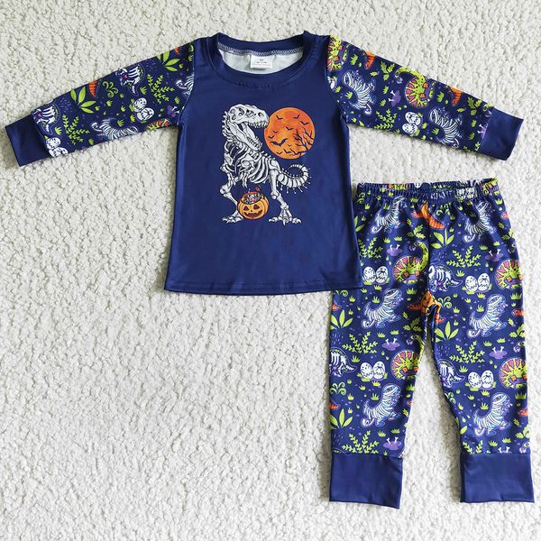 rts wholesale baby boys pajamas set boutique fall halloween kids boy sleepwear new fashion dinosaur pumpkin print cute children kid nightgow, Blue;red
rts wholesale baby boys pajamas set boutique fall halloween kids boy sleepwear new fashion dinosaur pumpkin print cute children kid nightgow, Blue;red