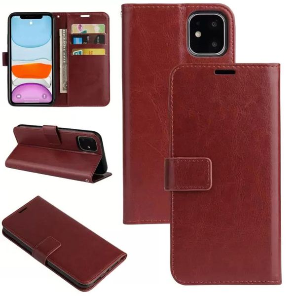 Image of Luxury Retro Wallet Phone Cases For Iphone 13 12 Mini 11 XR X XS 8 7 Leather Handbag Bag Cover for Slot S22 S10 PLUS Note 9 S9 Note20 Case