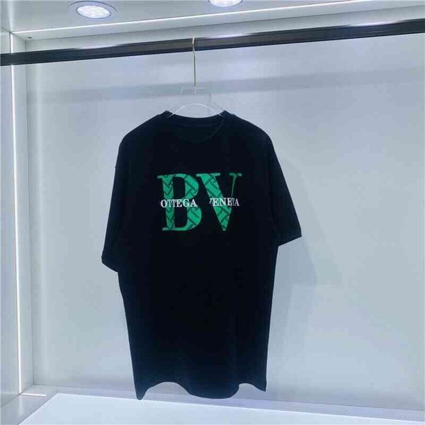 summer cotton t-shirt bv 22ss casual loose garden collar short-sleeved tshirt classic letter print men's and women's, White;black
summer cotton t-shirt bv 22ss casual loose garden collar short-sleeved tshirt classic letter print men's and women's, White;black