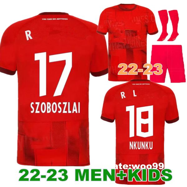 22 23 nkunku silva soccer jersey rbl away 2022 rbl football shirts haidara olmo szoboszlai poulsen klostermann forsberg laimer adams kids ki, Black;yellow
22 23 nkunku silva soccer jersey rbl away 2022 rbl football shirts haidara olmo szoboszlai poulsen klostermann forsberg laimer adams kids ki, Black;yellow