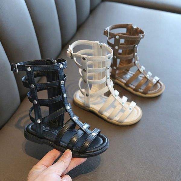 2022 summer sandals new girls' high-long high-tube open-toe roman shoes children's rivet cool boots little girl sandals trend unde, Black;red
2022 summer sandals new girls' high-long high-tube open-toe roman shoes children's rivet cool boots little girl sandals trend unde, Black;red