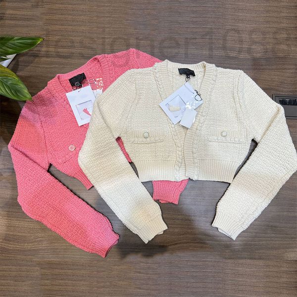 women's knits & tees designer 22 spring and autumn new fashion small fragrance v-neck niche design knitted cardigan slim fit short long, White
women's knits & tees designer 22 spring and autumn new fashion small fragrance v-neck niche design knitted cardigan slim fit short long, White