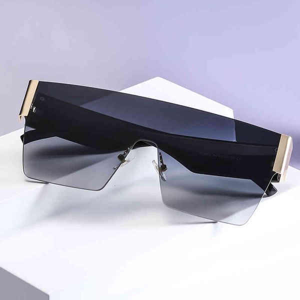 sunglasses 50899 frameless conjoined women's fashion sifang big frame sunglasses gjkq, White;black
sunglasses 50899 frameless conjoined women's fashion sifang big frame sunglasses gjkq, White;black