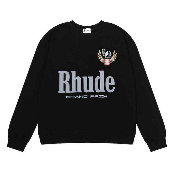men hoodies for designer hip hop niche fashion rhude temperament loose rice print high gram weight cotton terry long sleeve comfortable roun, Black
men hoodies for designer hip hop niche fashion rhude temperament loose rice print high gram weight cotton terry long sleeve comfortable roun, Black