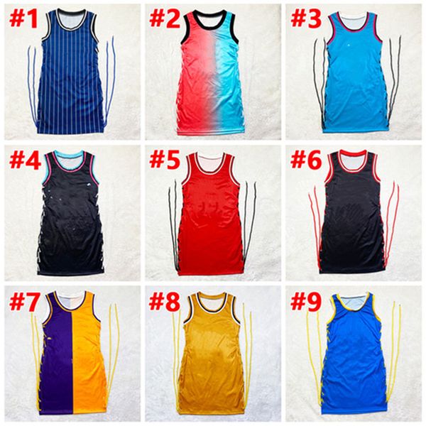 women basketball team dresses fashion letter sleeveless cheerleading mini skirts summer clothing football jerseyss dhl 5077, White
women basketball team dresses fashion letter sleeveless cheerleading mini skirts summer clothing football jerseyss dhl 5077, White