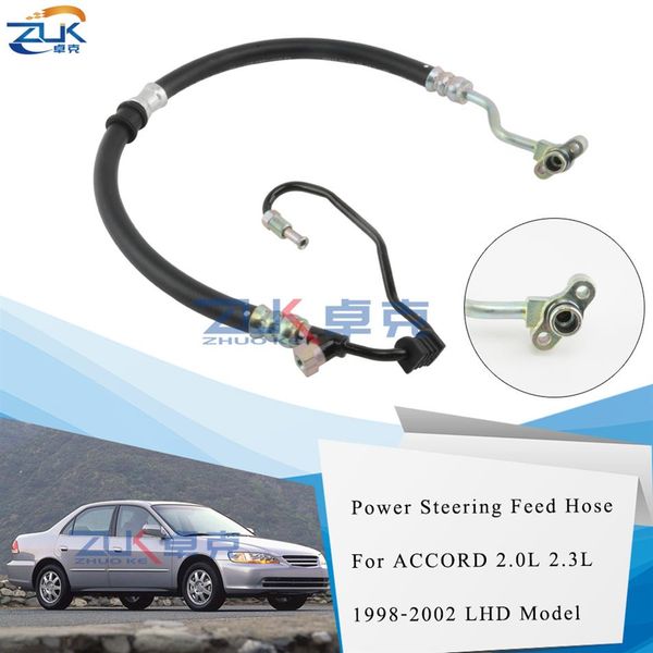 zuk power steering feed pressure hose for honda accord 2.0l 2.3l 1998 1999 2000 2001 2002 for left hand drive cars281r
zuk power steering feed pressure hose for honda accord 2.0l 2.3l 1998 1999 2000 2001 2002 for left hand drive cars281r