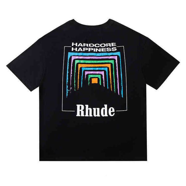t shirts designer men's fashion brand rhude short sleeved tunnel abstract american high street loose leisure versatile couple half t sh, White;black
t shirts designer men's fashion brand rhude short sleeved tunnel abstract american high street loose leisure versatile couple half t sh, White;black