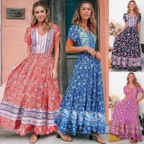 retro floral skirt 2022 summer slim-fit beach dress european and american foreign trade amazon dress large size womens wholesale, White;black
retro floral skirt 2022 summer slim-fit beach dress european and american foreign trade amazon dress large size womens wholesale, White;black