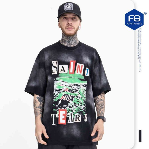 men's t-shirts fg menswear spring and summer chaopai high street vintage heavy metal letter printed short sleeve t-shirt dvkt, White;black
men's t-shirts fg menswear spring and summer chaopai high street vintage heavy metal letter printed short sleeve t-shirt dvkt, White;black