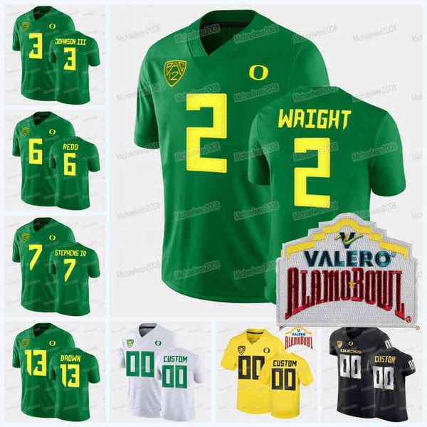 ncaa college oregon ducks football jerseys 2021 alamo bowl marcus mariota cj verdell jaylon redd steve stephens mycah pittman mykael wright, Black
ncaa college oregon ducks football jerseys 2021 alamo bowl marcus mariota cj verdell jaylon redd steve stephens mycah pittman mykael wright, Black
