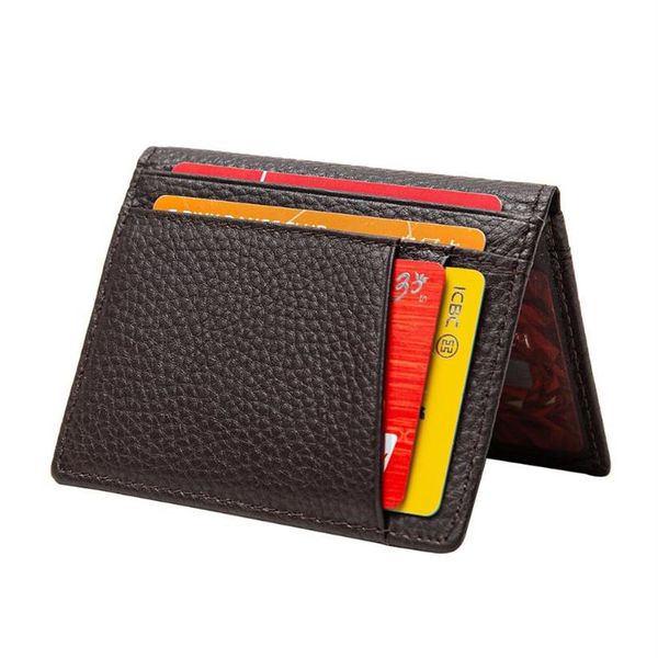 card holders 2021 holder wallet cow leather slim mini money bag men & women casual purse282e, Brown;gray
card holders 2021 holder wallet cow leather slim mini money bag men & women casual purse282e, Brown;gray