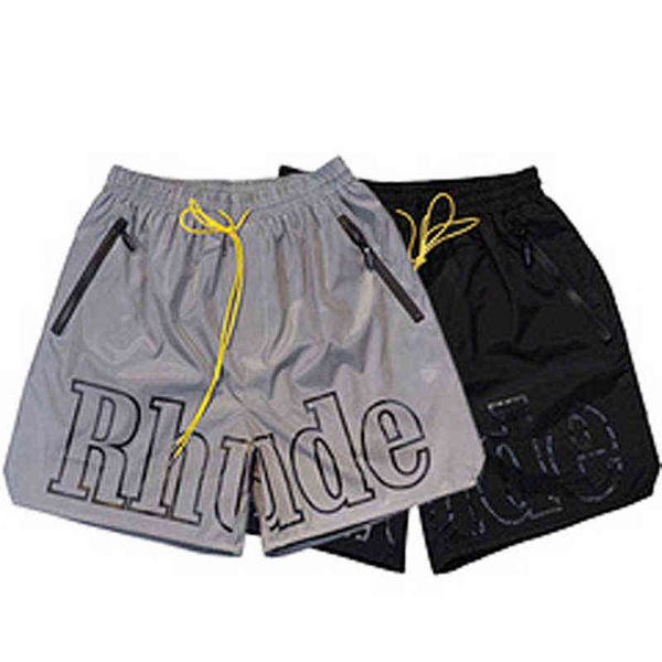 fashion brand designer shorts rhude york limited letter 3m reflective printing shorts men's and women's hip hop casual pants summe, White;black
fashion brand designer shorts rhude york limited letter 3m reflective printing shorts men's and women's hip hop casual pants summe, White;black