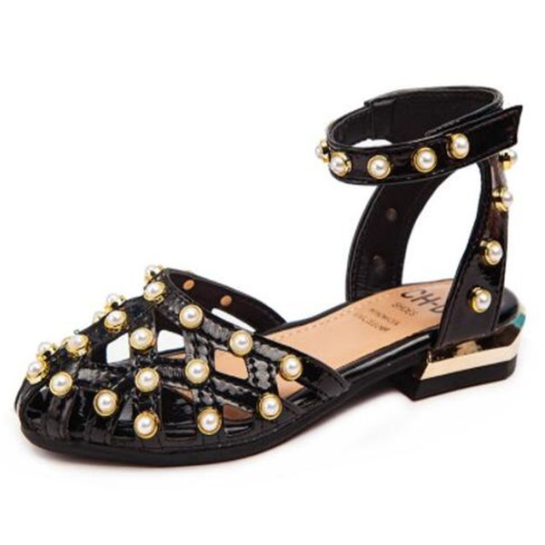 new children girls baotou sandals fashion low heel princess roman shoes spring summer hollow out pu leather pearl kids shoes, Black;red
new children girls baotou sandals fashion low heel princess roman shoes spring summer hollow out pu leather pearl kids shoes, Black;red