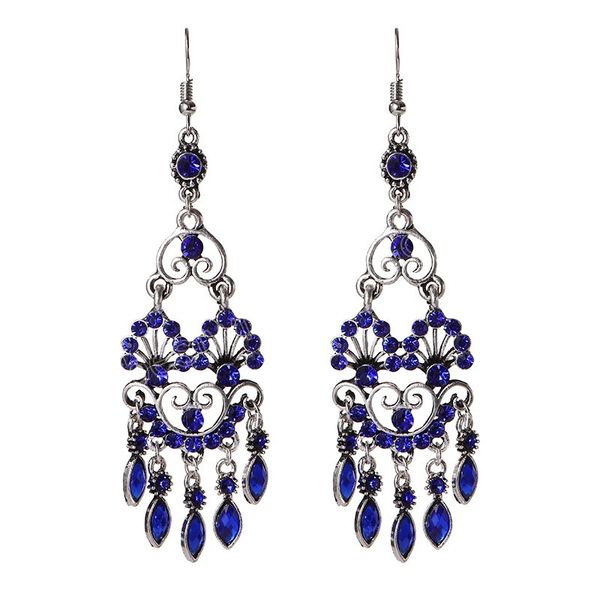 vintage ethnic colorful multilayer tassel earrings for women boho hollow flower crystal long dangle earrings wedding jewelry, Silver
vintage ethnic colorful multilayer tassel earrings for women boho hollow flower crystal long dangle earrings wedding jewelry, Silver