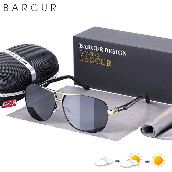 barcur pilot pochromic sunglasses metal frame men polarized sun glasses glass eyewear trend styles uv400 protection 220510, White;black
barcur pilot pochromic sunglasses metal frame men polarized sun glasses glass eyewear trend styles uv400 protection 220510, White;black