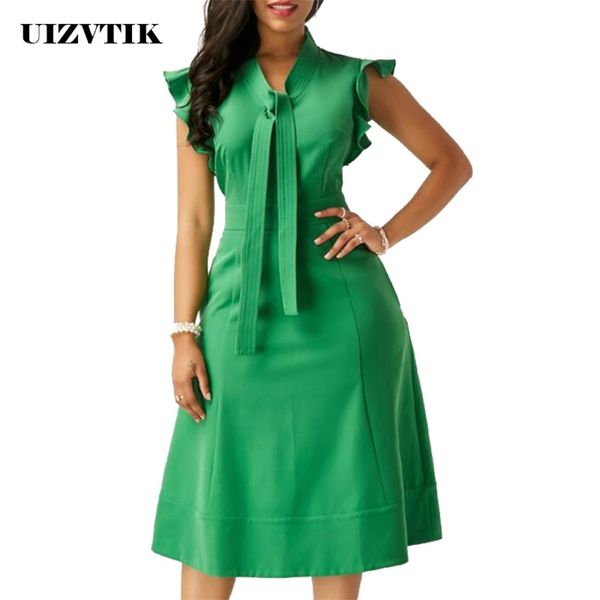 ruffles woman dress summer 2020 vintage long evening long party dress casual plus size slim solid office a line dresses 5xl lj200909, Black;gray
ruffles woman dress summer 2020 vintage long evening long party dress casual plus size slim solid office a line dresses 5xl lj200909, Black;gray
