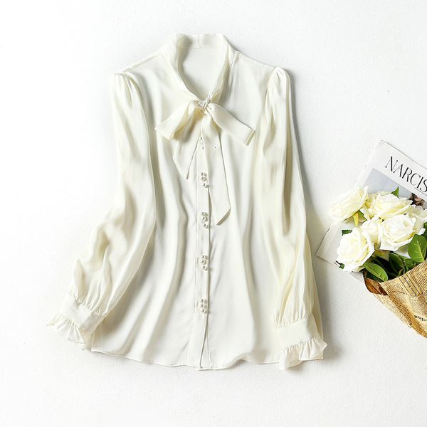 women's blouses & shirts pure silk lapel single breasted temperament commuting white mulberry short cardigan long sleeved women's
women's blouses & shirts pure silk lapel single breasted temperament commuting white mulberry short cardigan long sleeved women's
