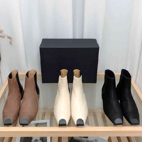boots high end autumn and winter fashion comfortable casual short boots ankle color matching chelsea british women's, Black
boots high end autumn and winter fashion comfortable casual short boots ankle color matching chelsea british women's, Black
