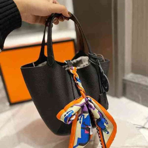 shoulder bags luxury brand food basket bucket bag fashion simple women's designer real leather handbags 1216
shoulder bags luxury brand food basket bucket bag fashion simple women's designer real leather handbags 1216