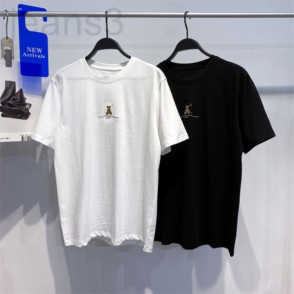 men's t-shirts designer summer new short sleeve fashion bear embroidery t-shirt black and white couple pullover bottomed b1dac2116 44ar, White;black
men's t-shirts designer summer new short sleeve fashion bear embroidery t-shirt black and white couple pullover bottomed b1dac2116 44ar, White;black