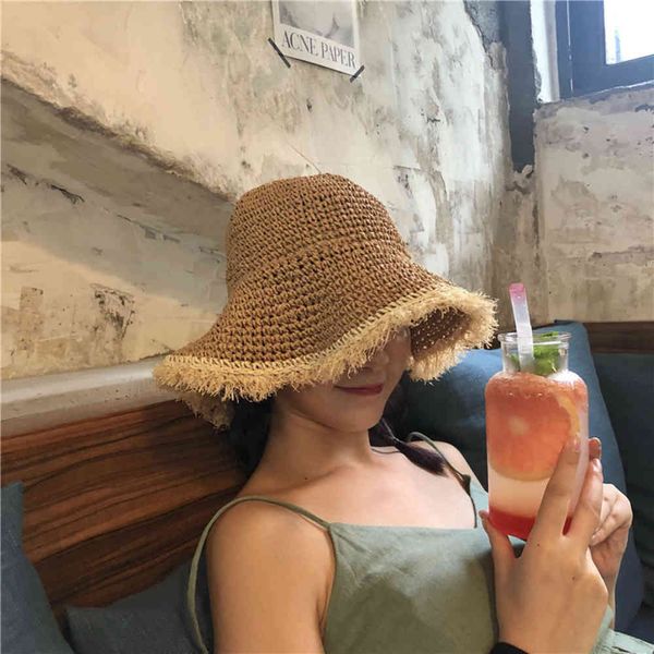 south korea lafite woven rough edge fisherman straw hat children's summer travel sunscreen hat, versatile beach hat, Blue;gray
south korea lafite woven rough edge fisherman straw hat children's summer travel sunscreen hat, versatile beach hat, Blue;gray