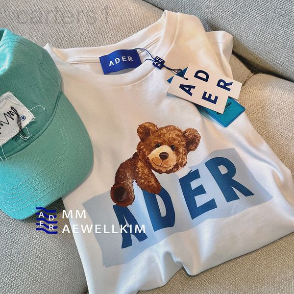 women's t-shirt designer korean chao brand ader short sleeve cartoon bear letter printing 2022 spring new men's and women's h, White
women's t-shirt designer korean chao brand ader short sleeve cartoon bear letter printing 2022 spring new men's and women's h, White