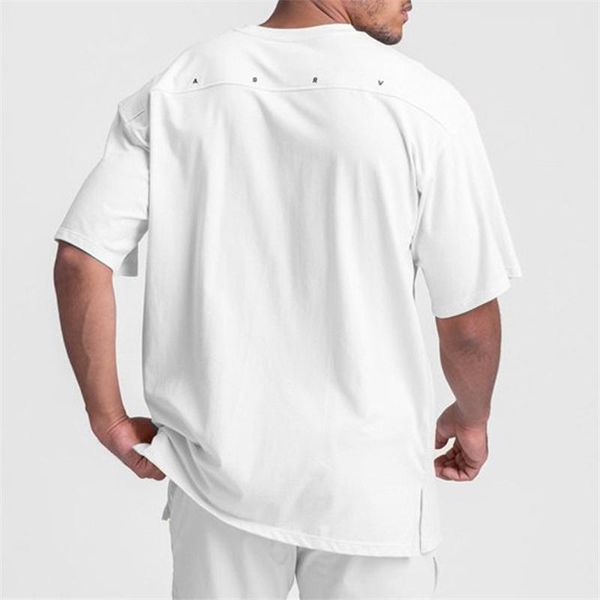 men's t-shirts oversize workout loose fitness gyms t shirts mens short sleeve t-shirt muscle clothing bodybuilding tees men's, White;black
men's t-shirts oversize workout loose fitness gyms t shirts mens short sleeve t-shirt muscle clothing bodybuilding tees men's, White;black