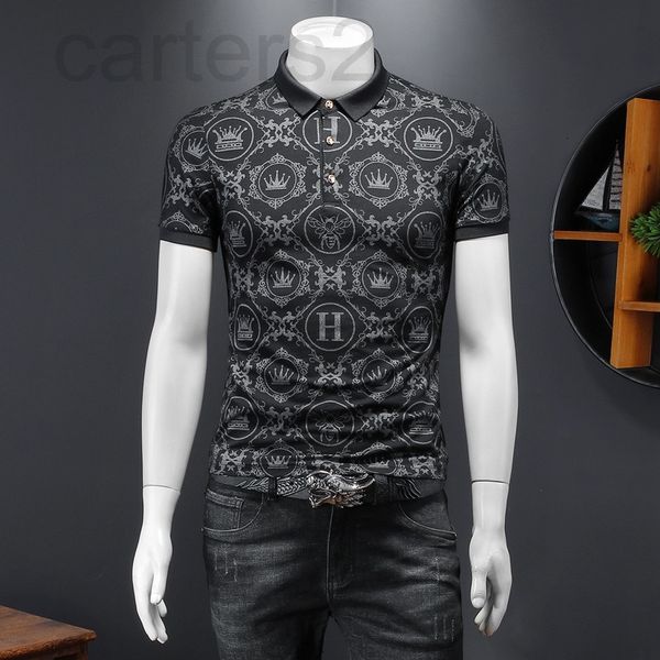 men's t-shirts designer 2022 spring summer men's mercerized cotton lapel short sleeve t-shirt slim fit printed youth casual half s, White;black
men's t-shirts designer 2022 spring summer men's mercerized cotton lapel short sleeve t-shirt slim fit printed youth casual half s, White;black