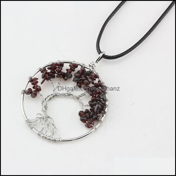 chokers necklaces pendants jewelry handmade wire wraped copper tree of life pendant necklace with rope chain dark red garnet natural stone, Golden;silver
chokers necklaces pendants jewelry handmade wire wraped copper tree of life pendant necklace with rope chain dark red garnet natural stone, Golden;silver