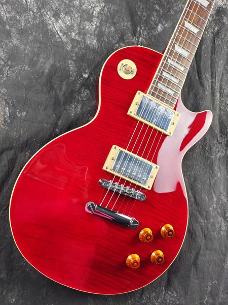 electric guitar, wine red tiger pattern, mahogany body, rosewood fingerboard, sold in stock
electric guitar, wine red tiger pattern, mahogany body, rosewood fingerboard, sold in stock