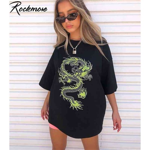 rockmore dragon print t-shirt women plus size short sleeve casual streetwear oversized long shirts basic tshirts ladies summer 210322, White
rockmore dragon print t-shirt women plus size short sleeve casual streetwear oversized long shirts basic tshirts ladies summer 210322, White