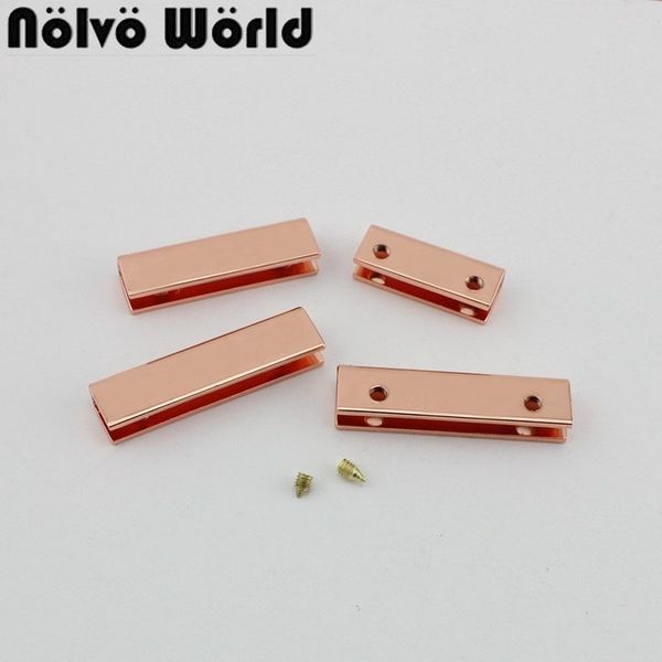 1050pcs 7 colors 3 size 25mm 34mm 38mm rose gold color purse decoration end clips by screwsbag strap cover clasp in screw 210302, Black
1050pcs 7 colors 3 size 25mm 34mm 38mm rose gold color purse decoration end clips by screwsbag strap cover clasp in screw 210302, Black