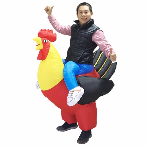 mascot doll costume inflatable rooster chicken costume halloween party fancy costume animal for adults carnival birthday gif, Red;yellow
mascot doll costume inflatable rooster chicken costume halloween party fancy costume animal for adults carnival birthday gif, Red;yellow