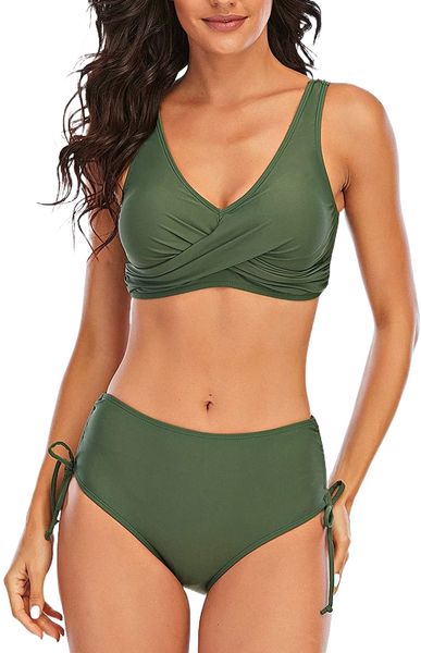 women's criss cross push up bikini swimsuit adjustable bottoms two piece bathing suit j3xc#, White;black
women's criss cross push up bikini swimsuit adjustable bottoms two piece bathing suit j3xc#, White;black