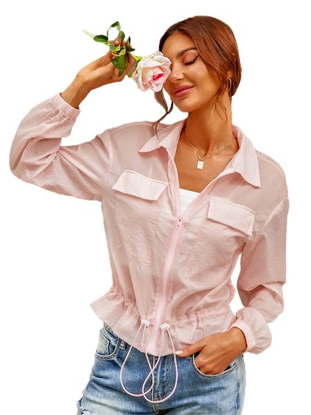 flap p.ocket d.rawstring hem z.ip up d.rop s.houlder j.acket u0co#, Black;brown 
flap p.ocket d.rawstring hem z.ip up d.rop s.houlder j.acket u0co#, Black;brown