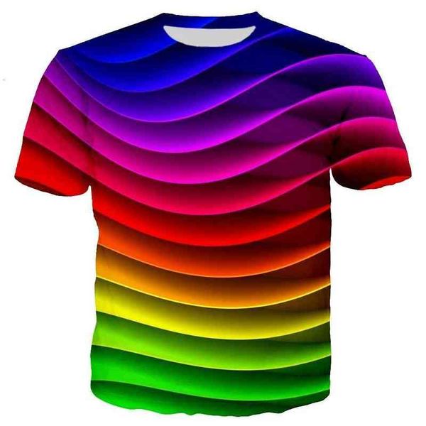 2022 summer men's t-shirt casual loose ordinary geometric color graphics 3d printing short, White;black
2022 summer men's t-shirt casual loose ordinary geometric color graphics 3d printing short, White;black