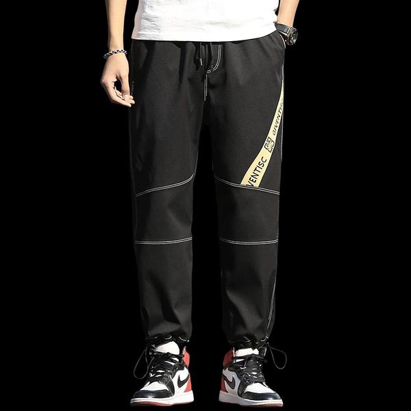 men's pants 2022 fashion spring autumn nine-point men's trousers korean version of the trend loose wild size m-4xl tie-leg casual, Black
men's pants 2022 fashion spring autumn nine-point men's trousers korean version of the trend loose wild size m-4xl tie-leg casual, Black