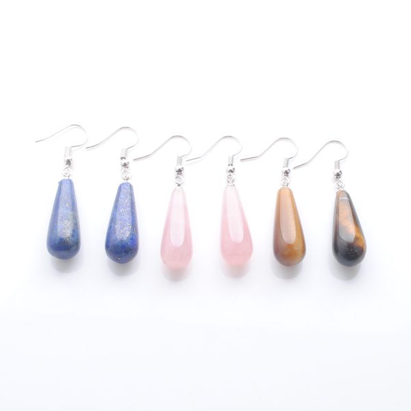 classic fashion dangle hook stone long earrings for female jewelry gift natural gemstone water drop beads hanging aventurine turquoise alaba, Silver
classic fashion dangle hook stone long earrings for female jewelry gift natural gemstone water drop beads hanging aventurine turquoise alaba, Silver