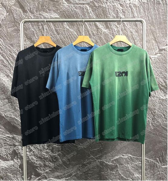22ss men women designers t shirts tee tie dyed gradient short sleeve man crew neck paris streetwear blue black xinxinbuy s-xl, White;black
22ss men women designers t shirts tee tie dyed gradient short sleeve man crew neck paris streetwear blue black xinxinbuy s-xl, White;black