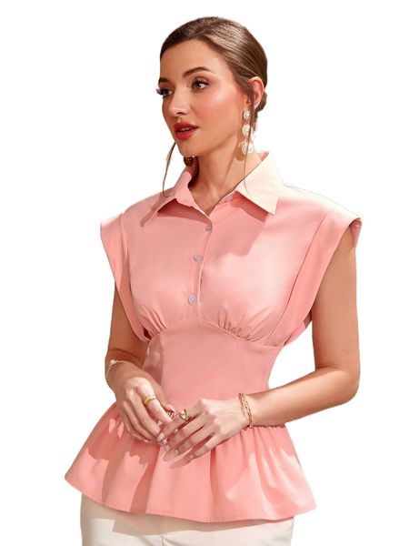 batwing sleeve ruched peplum blouse w9c5#, White
batwing sleeve ruched peplum blouse w9c5#, White