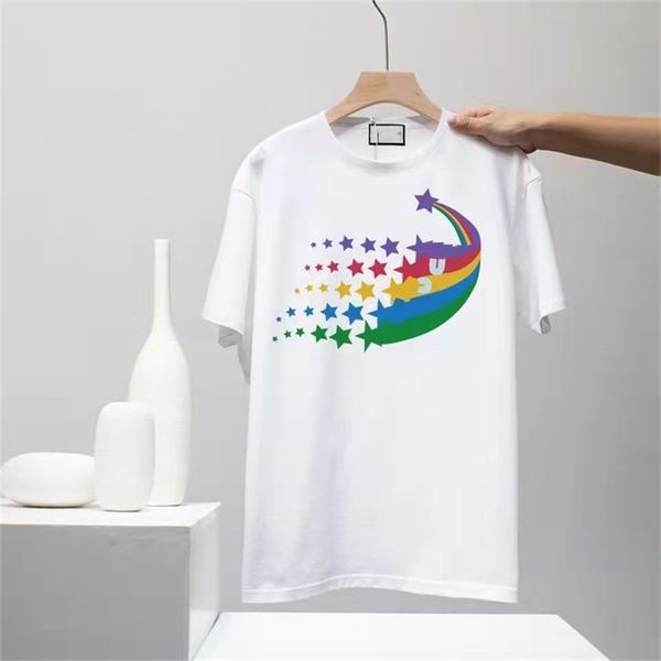 men and women couples fashion luxury letter printing short-sleeved mens casual round neck brand pure cotton t-shirt 220407, White;black
men and women couples fashion luxury letter printing short-sleeved mens casual round neck brand pure cotton t-shirt 220407, White;black