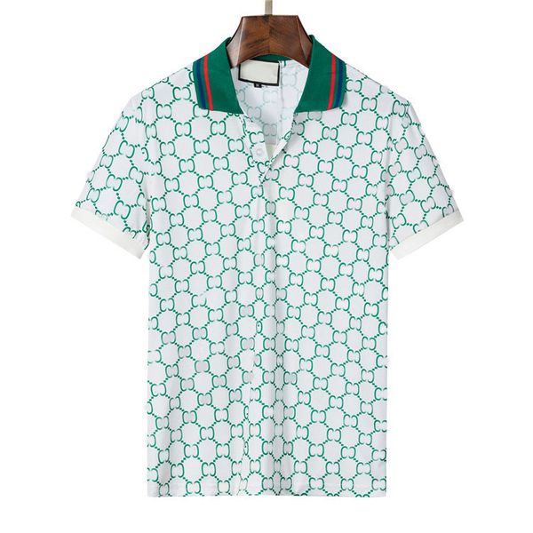 men's women's designer polo shirts two letters watercolor print casual fashion men's all-match blue coffee multiple colors a, White;black
men's women's designer polo shirts two letters watercolor print casual fashion men's all-match blue coffee multiple colors a, White;black