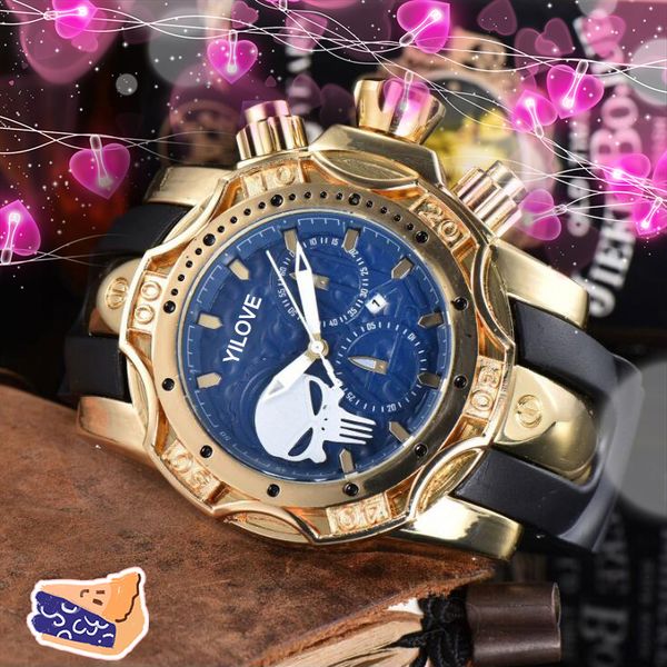 japan imported quartz movement men's watch r skull halloween gift clock black blue stainless steel case high-end gamer wristwatch, Slivery;brown
japan imported quartz movement men's watch r skull halloween gift clock black blue stainless steel case high-end gamer wristwatch, Slivery;brown