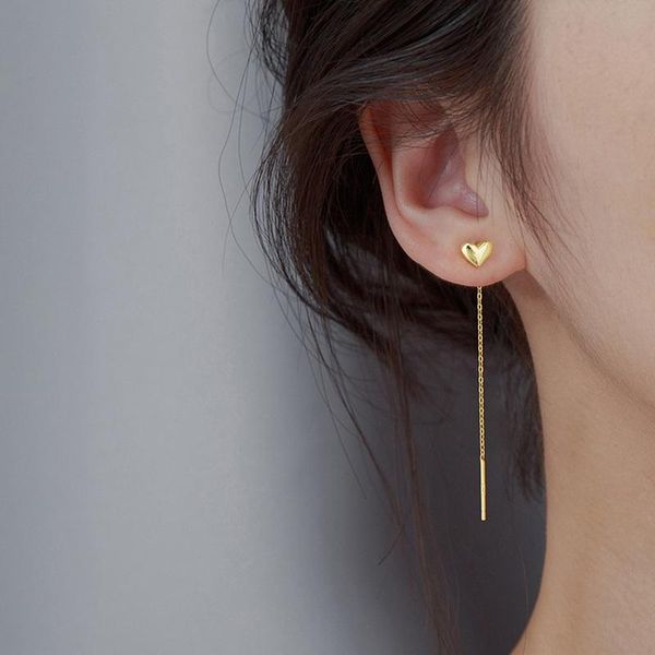 dangle & chandelier 2022 fashion silver color heart earrings for women long tassel dainty party jewelry wholesale
dangle & chandelier 2022 fashion silver color heart earrings for women long tassel dainty party jewelry wholesale