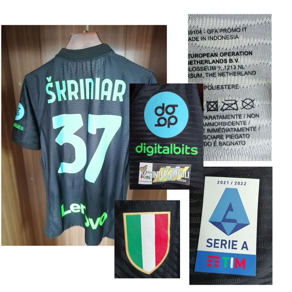 home textile 2022 match worn player issue inter vs empoli maillot lautaro skriniar barella brozovic custom any name number soccer patch
home textile 2022 match worn player issue inter vs empoli maillot lautaro skriniar barella brozovic custom any name number soccer patch