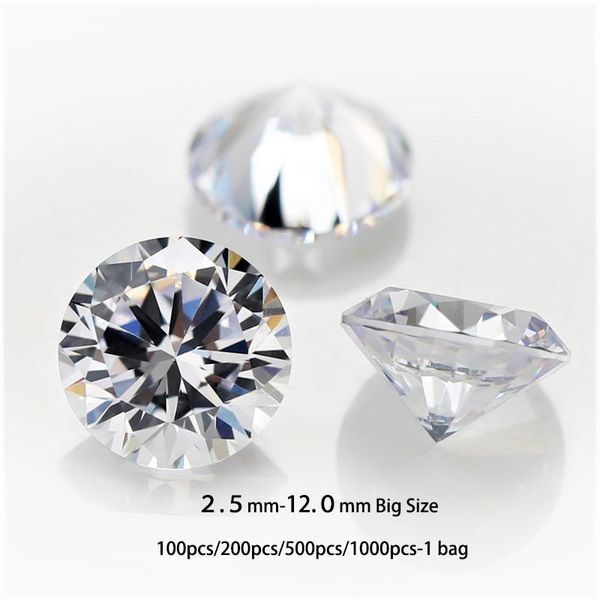 other 2.5mm~12mm 100pcs 200pcs 5a sample white round machine cut lab created loose cubic zirconia stone for jewelry making material
other 2.5mm~12mm 100pcs 200pcs 5a sample white round machine cut lab created loose cubic zirconia stone for jewelry making material