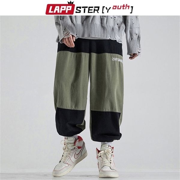 men japanese harajuku cargo pants mens fashions patchwork streetwear joggers male spring casual trousers 5xl 210420, Black
men japanese harajuku cargo pants mens fashions patchwork streetwear joggers male spring casual trousers 5xl 210420, Black